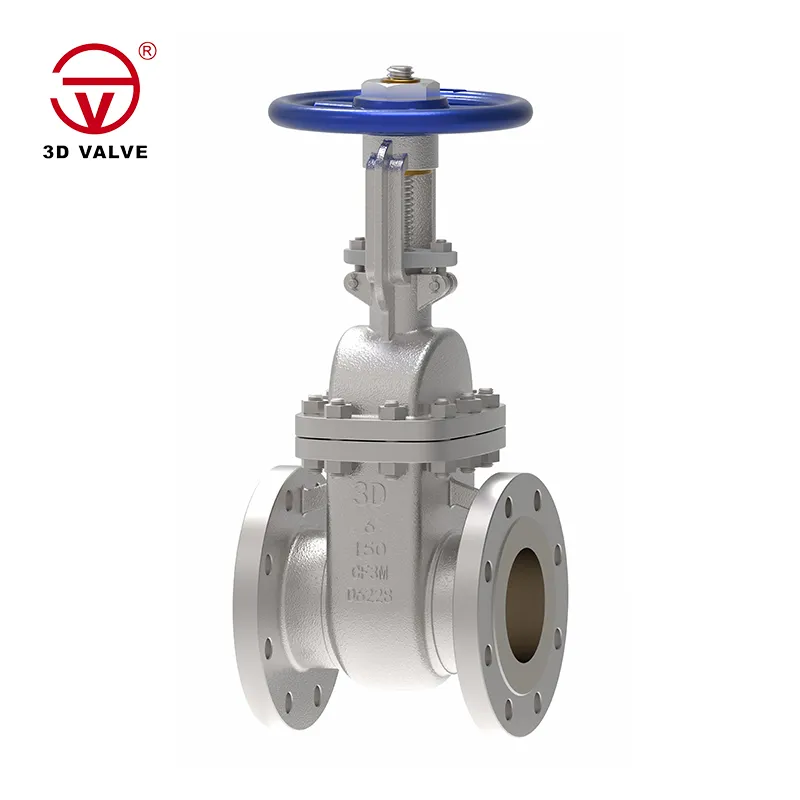 Ročni zaporni ventil iz nerjavečega jekla ANSI